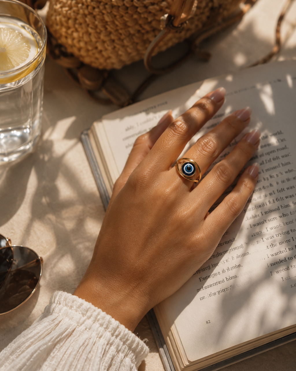 Vintage Evil Eye Ring