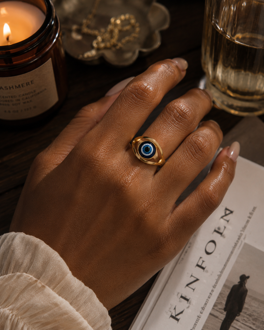 Vintage Evil Eye Ring