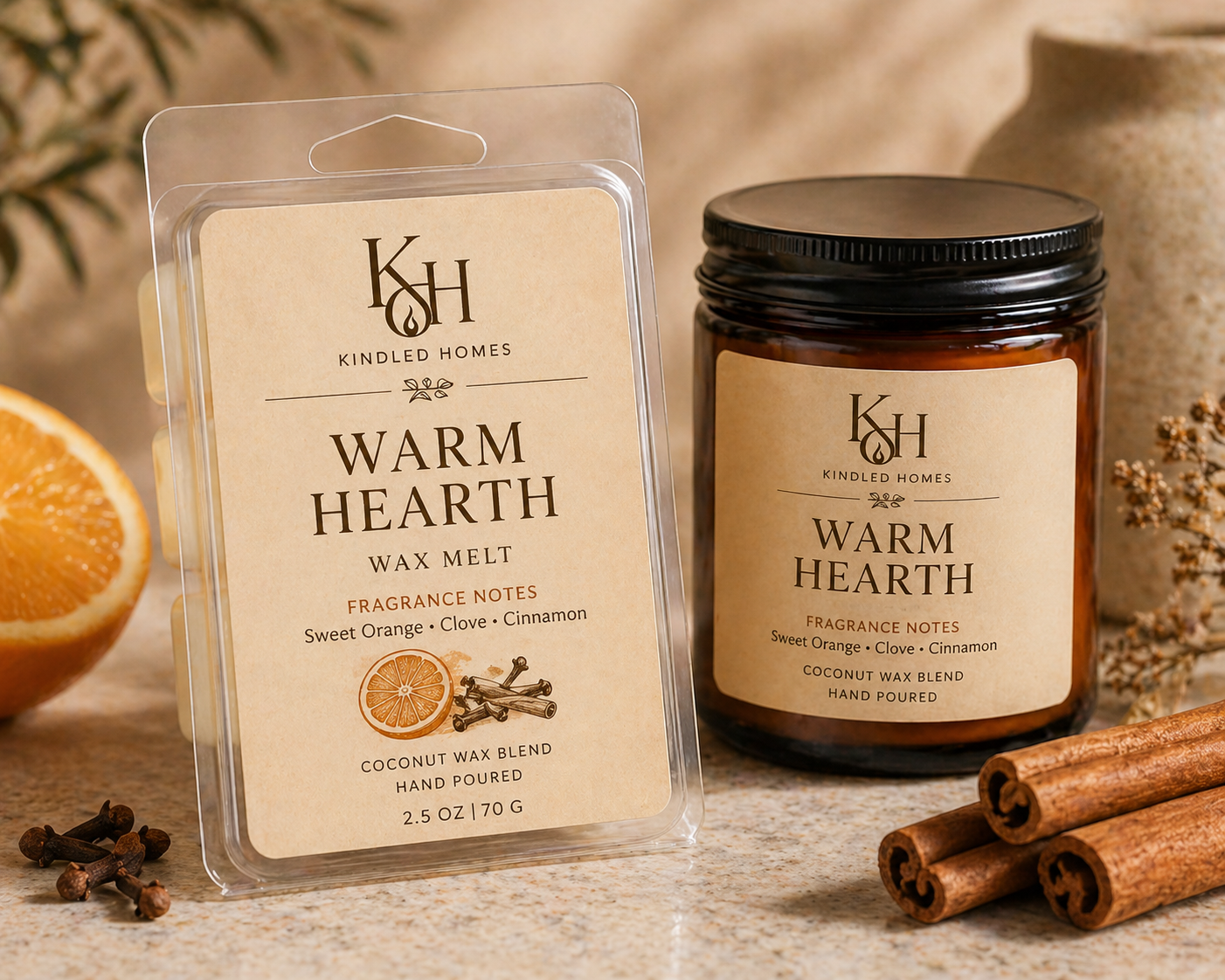 Warm Hearth – Wax Melt